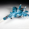 Сборная модель ZVEZDA Российский палубный истребитель Су-33, 1/72 артикул ZV-7297
