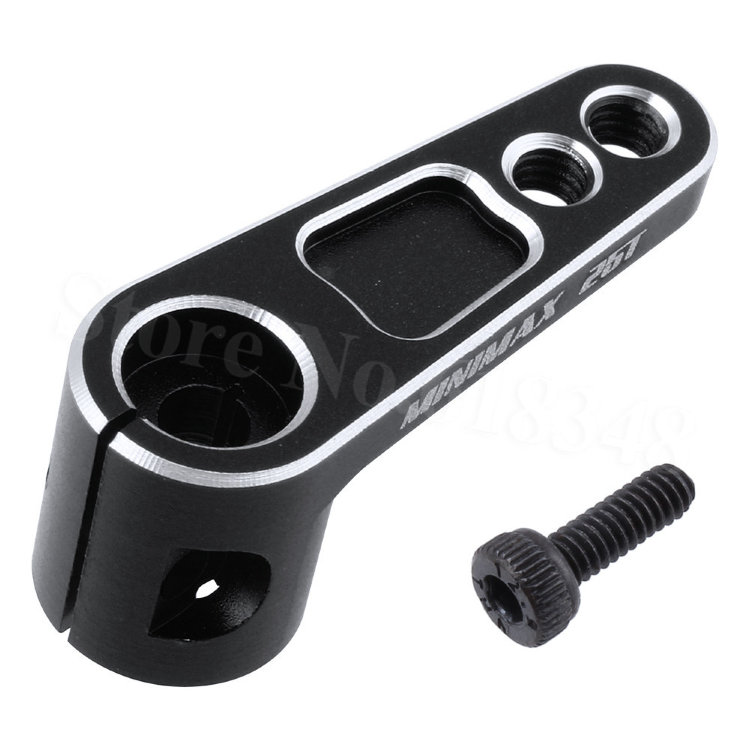 Качалка для сервопривода Aluminium "minimax" 25T (Futaba) артикул MRH319black