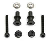 Втулка крепления амортизатора RC8.  RC8 steel shock standoffs артикул AS89473