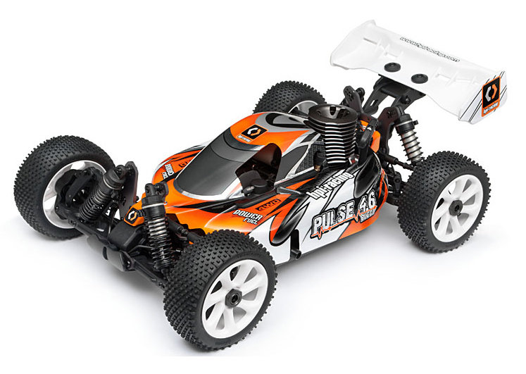 Радиоуправляемая автомодель Багги 1/8 нитро - Pulse 4.6 Buggy RTR 2.4GHz артикул HPI-107020