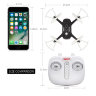 Квадрокоптер SYMA X22W-BLACK (камера, передача видео по WiFi, барометр) артикул SYMA-X22W-BLACK