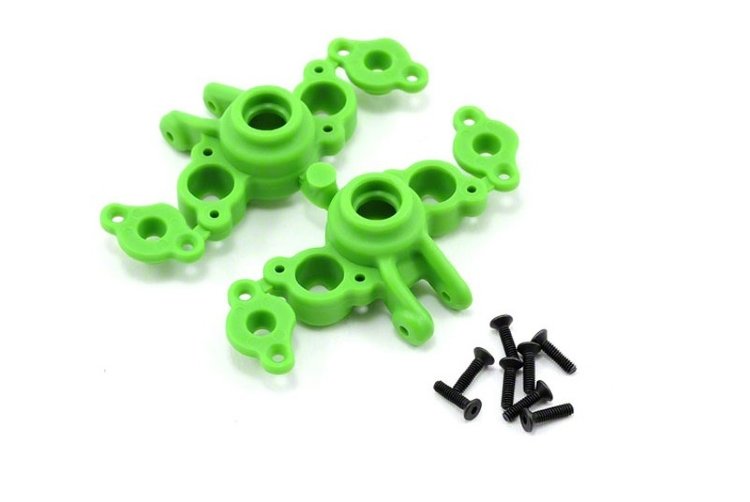 Кулаки RPM (2 шт.) для Traxxas 1/16 Scale Axle Carriers - Green артикул RPM73164