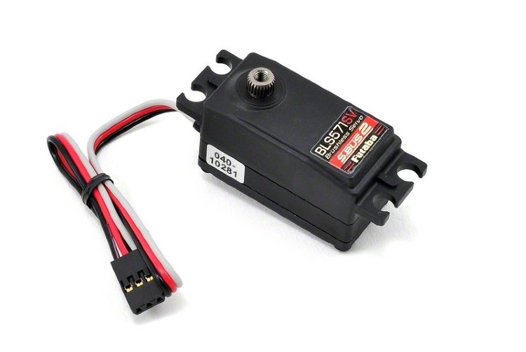 Сервопривод Futaba SERVO BLS571SV (цифровой, с бесколлекторным двигателем 7.4v - 11.0кг/см. 0,08 сек/60грд.) артикул FUSBLS571SV