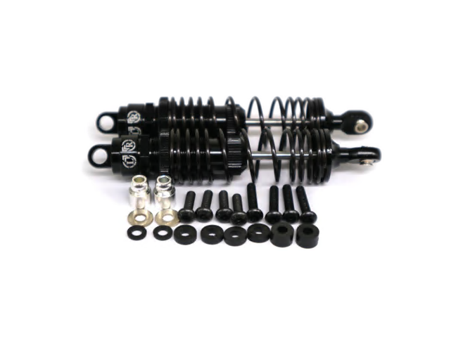 Амортизаторы передние, замена TRA3760A (front shock absorber Total length 100MM) артикул CTW-3760A-BK