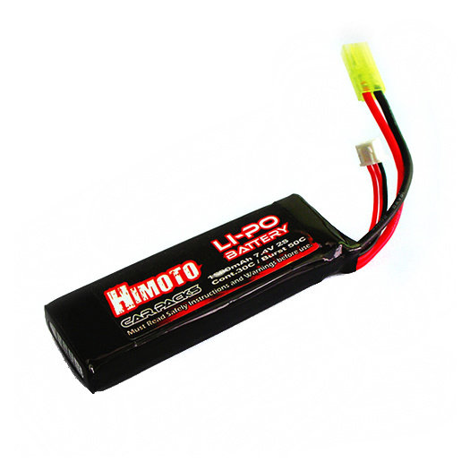 Аккумулятор LiPo 7.4В 1500мАч 25C (2S) мини Тамия (E18 - бк) артикул IT-LP7415