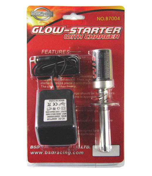 Накал свечи Glow starter + зарядное устройство (производитель: BSD) артикул B7004