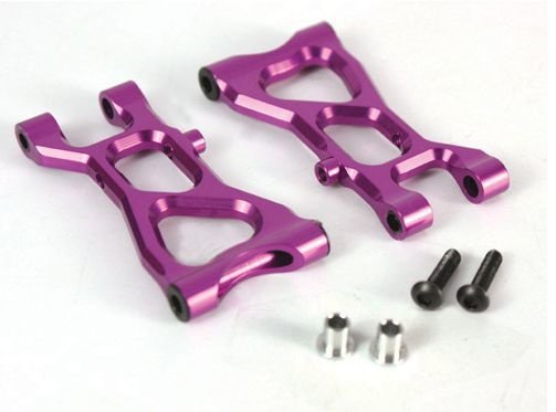 Рычаги задние нижние Алюм для HPI E10 (Aluminum Rear Lower Arm (PP) for HPI E10) артикул E10-002PP