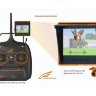 Квадрокоптер - Minivet с экраном 2.5" FPV для аэрофотосъемки (передача видео, камера, подвес) артикул WS-Minivet-25