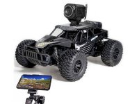 Внедорожник FPV 1/16 2WD электро - 1801S+ (720p WiFi FPV камера, Черный) артикул HELI-1801S+Black