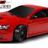Радиоуправляемая автомодель дрифт 1/10 E4D Mitsubishi Evolution X электро б/к RTR (Brushless Spec.)  артикул TM-503012-EVX 