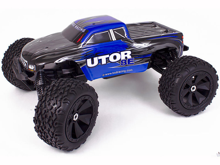Радиоуправляемая автомодель монстр-трак BSD 1/8 UTOR 8E / 4WD (бесколлекторный 14.4в, 2х3200мАч, Lipo, 2.4G) артикул BS810T
