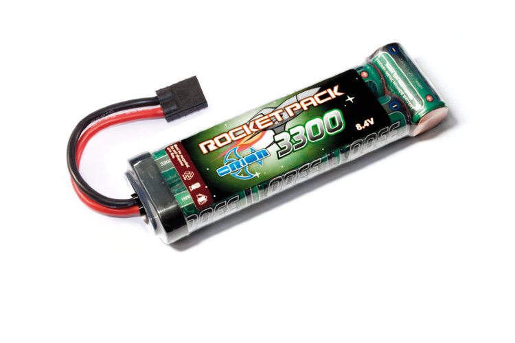 Аккумулятор TEAM ORION Rocket Pack 3300 8,4V Stick NiMH (разъём TRAXXAS) артикул ORI10330