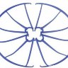 Защита винтов квадрокоптера Syma (X5W, X5C, X5SC, X5SW, X5HW) артикул X5S-04