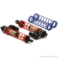 Амортизаторы MXR9 Hard Anodized Rear Piggyback Shock for Traxxas Stampede, Rustler &amp; Slash артикул T8147BLACK
