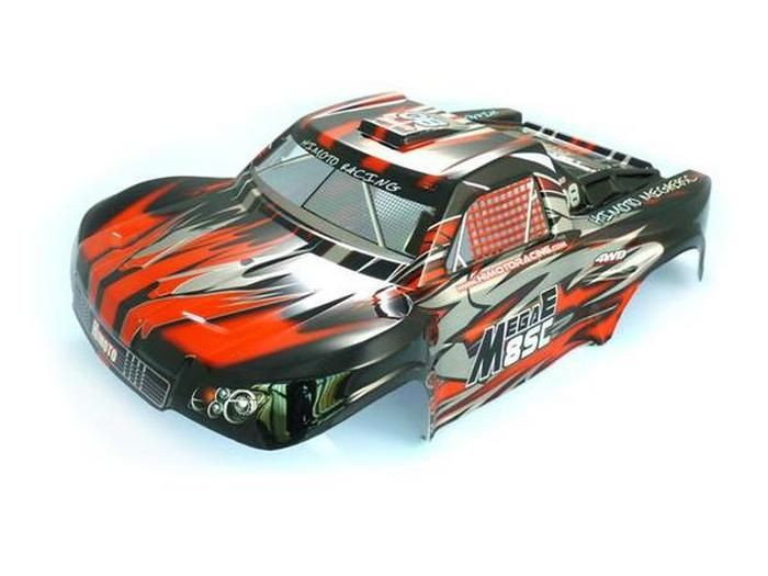 Красный кузов для шорт корса Himoto E8SCL для Remo Hobby 1/8 артикул Hi73802