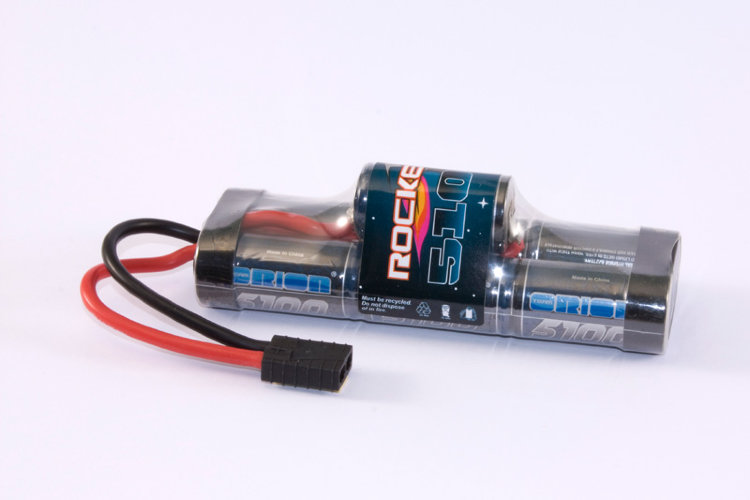 Аккумулятор Rocket Pack 5100 8,4V Stick Hump NiMH w/TRX Plug 12 AWG артикул ORI10342