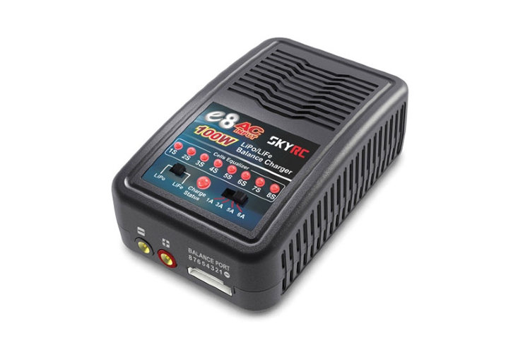 Зарядное устройство SkyRC E8 AC LiPo/LiFe артикул SK-100096