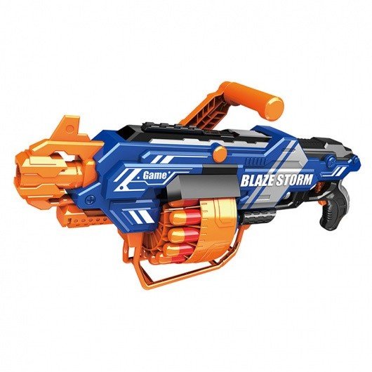 Автомат HC-Toys BlazeStorm (с мягкими пулями на батарейках, летают со свистом) артикул ZC7104