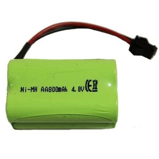 Аккумулятор Ni-Mh 4.8V - AA800 мАч (размер 50x28x28mm, вес 78 гр., разъём SM) артикул EE-800SM48NM