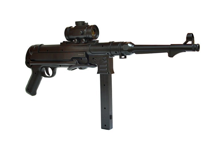 Детское оружие HC-Toys автомат MP40 "Шмайсер" (стреляет шариками диаметром 6 мм.) артикул HC-M40G