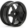 Диски 1/10 - TE37 26MM BLACK (3MM OFFSET) (2 шт.) артикул HPI-3841