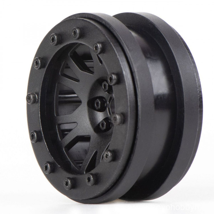 Диски beadlock 1.9 IMPULSE 619BK, пластик черный, комплект 4 шт. артикул SWS-AR619BK