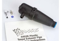 Выхлопная труба TRAXXAS для (N. Rustler, N. 4-Tec, N. Sport ) и двигателей (TRX 2.5, TRX 2.5R, TRX 3.3) артикул TRA4452R