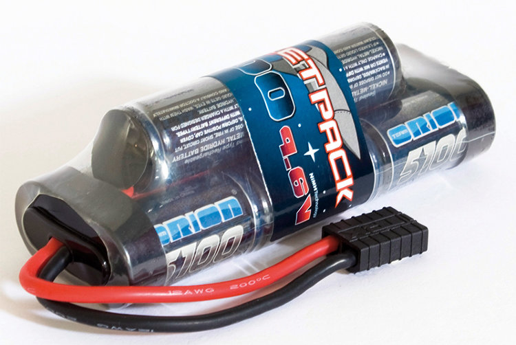 Rocket Pack 5100 9.6V Stick Hump NiMH w/TRX Plug 12 AWG артикул ORI10346