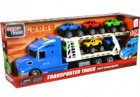 Грузовик-автовоз HC-Toys (ИНЕРЦИОННАЯ, длинна 50 см) артикул 666-65E