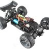 Радиоуправляемая автомодель багги Himoto Spino RTR 1/18 4WD с бесколлекторным электродвигателем (аппаратура 2.4 Ghz, акб Li-Po, З/У) артикул E18XBL