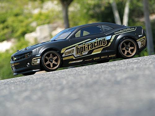 Кузов туринг 1/10 - 2010 CHEVROLET CAMARO (200mm) некрашеный с отражателями артикул HPI-17543 