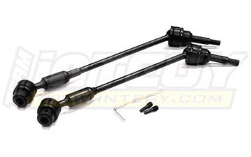 Телескопические приводные валы Integy (2 шт.) для Traxxas T-Maxx & Revo 3.3 артикул T4049