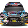 Радиоуправляемая автомодель Туринг 1/18 - MICRO RS4 FORD FIESTA ST RX43 2015 KEN BLOCK (влагозащита) артикул  HPI-115387