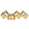 Диски металл шоссейные 1/10 (Alum. YeLLoW & Silver / 4шт.) артикул AX-611G