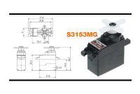 DIGITAL SERVO S3153MG артикул FUS3153MG