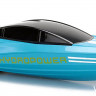 Радиоуправляемый катер с водяной помпой Blue HydroJet (25 км/ч, 42 см) артикул HC807-BLUE