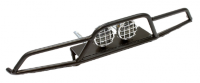 Передний бампер с LED фарами (черный) для Axial SCX-10 артикул C25749BLACK