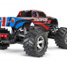 Радиоуправляемая модель с коллекторным электродвигателем TRAXXAS Stampede 4x4 1/10 RTR (Fast Charger + LED освещение) артикул TRA67054-61-R