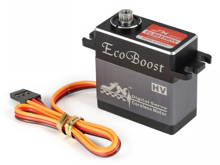Сервомашинка цифровая JX Servo CLS6336HV (63г/35.6/0.11/7.4V) Ecoboost артикул CLS6336HV