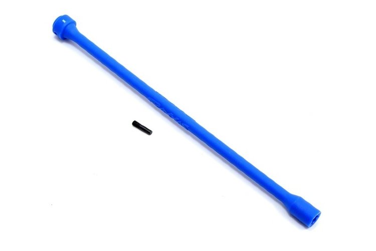 Карданный привод (Driveshaft, center, plastic (blue)/ screw pin) артикул TRA6756