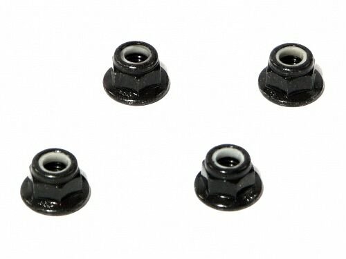 Гайка фланцевая контрящаяся M5 (BLACK) 4шт артикул HPI-Z682