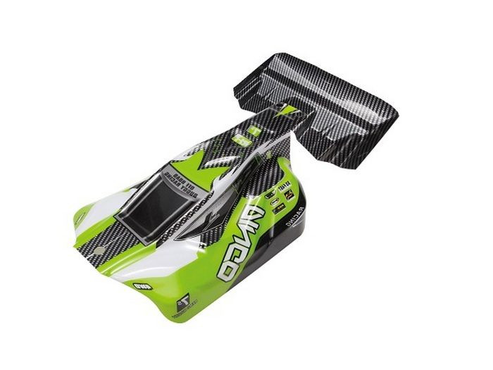 Зеленый кузов для багги Remo Hobby RM1651 1/16 артикул D5603