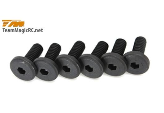 Винт с плоской головкой под шестигранник M3X8mm SBH Screw (10 шт.) артикул TM-126308SBU
