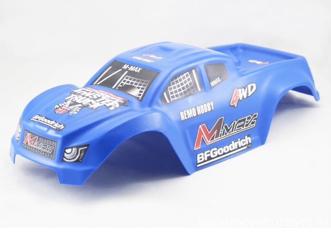 Кузов 1/10 "неубивайка" Remo Hobby Mmax (синий) артикул DB-3912-Blue