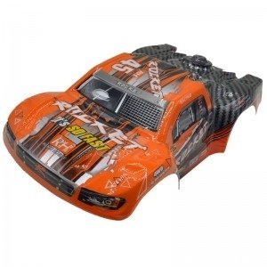 Кузов (оранжевый) для шорт корса Remo Hobby 1/16 артикул D2603
