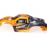 Кузов (оранжевый) для шорт корса Remo Hobby 1/16 артикул D2603