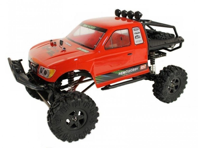 Радиоуправляемый краулер Remo Hobby Trial Rigs Truck (красный) 4WD 2.4G 1/10 RTR артикул RH1093-BC