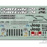 Кузов трак - Jeep Wrangler Unlimited Rubicon ( 12.3"база,  краулер 1/10) (некрашеный) артикул  PL3336-00