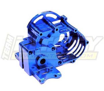 Корпус коробкики передач (синий) для Traxxas 1/10 Slash 2WD артикул T7879BLUE