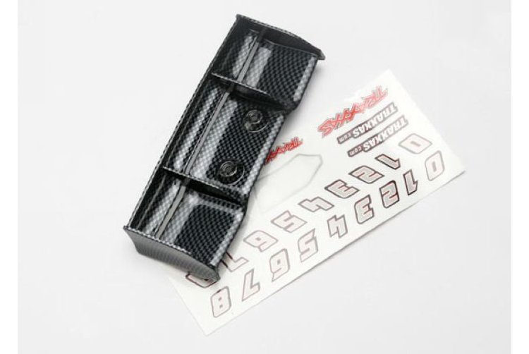 Антикрыло WING, 1/16 E-REVO (EXO-CARBON) артикул TRA7122G
